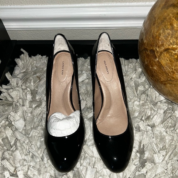 Lands End Ashby Patent Leather High Heel Pump - Picture 3 of 6